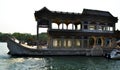 Marble boat or boat of purity, Beijing, China Royalty Free Stock Photo