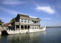 Marble boat of summer palace Royalty Free Stock Photo