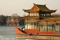 Marble boat of Summer palace Royalty Free Stock Photo