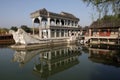 The marble boat. The Summer Palace, Beijing Royalty Free Stock Photo