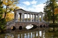 The Marble bridge in Catherine Park at Tsarskoye Selo (Pushkin)