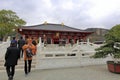 Marble bridge of putuoshan buddha college, adobe rgb Royalty Free Stock Photo