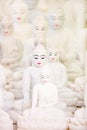 Marble Buddha statue Royalty Free Stock Photo