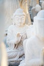 Marble Buddha statue Royalty Free Stock Photo