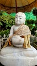 Marble buddha statue Royalty Free Stock Photo