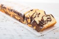 Marble cake - Homemade sweet dessert Royalty Free Stock Photo