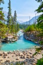 Marble Canyon at Kootenay near Banff, Canada Royalty Free Stock Photo