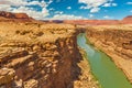Marble Canyon, Navajo Bridge Royalty Free Stock Photo