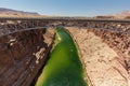 Marble Canyon and Navajo Bridge Arizona Royalty Free Stock Photo