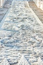 Marble Carriageway Imperial Palace Forbidden City Beijing China Royalty Free Stock Photo