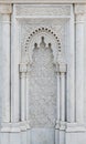 The marble carving of Mausoleum of Mohammed V in Rabat