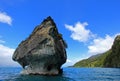 The marble cathedral chapel, Capillas De Marmol, Puerto Tranquilo, Chile Royalty Free Stock Photo