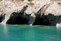 Marble caves.