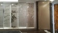 Marble ceramic tile store interior landscape