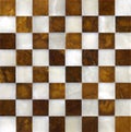 Marble chessboard Royalty Free Stock Photo