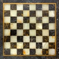 Marble Chessboard Royalty Free Stock Photo