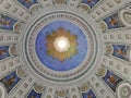 Marble Church dome roof from Frederiksstaden - Copenhagen Royalty Free Stock Photo