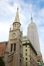 Marble Collegiate Church and Empire State Building
