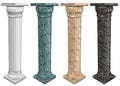 Marble columns