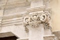 Marble Corinthian capital