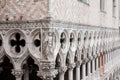 Marble decor and columns, St. Mark's Square ,Venice, Italy Royalty Free Stock Photo