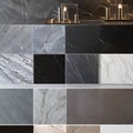 381 Marble Elegance: A luxurious and elegant background featuring marble textures in refined and sophisticated colors that creat