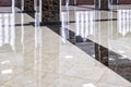 Marble floor in the luxury lobby of office or hotel Royalty Free Stock Photo