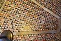 The marble floor of St.Mark`s Basilica Venice Royalty Free Stock Photo