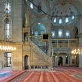 Marble floral golden ornate minbar Platform, Eyup Sultan Mosque