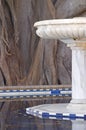 Marble fountain Royalty Free Stock Photo