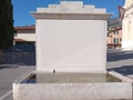 marble fountain in Botticino, Italy Royalty Free Stock Photo