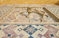 The marble fountain in Coptic Museum in Cairo, Egypt