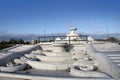 Marble fountain Royalty Free Stock Photo