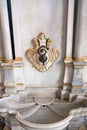 Marble fountain of throne room inside Topkapi Palace in Istanbul