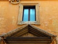 Marble Framed Window and Pediment