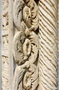 Marble Friezes Monastery Studenica, Serbia Royalty Free Stock Photo