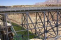 Glen Canyon Dam Bridge over the Colorado river, USA Royalty Free Stock Photo