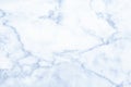 Marble granite blue background wall surface white pattern graphic abstract light elegant gray for do floor ceramic. Royalty Free Stock Photo
