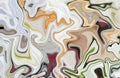 Marble ink colorful. Multicolor marble pattern of the blend of curves. Royalty Free Stock Photo