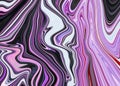 Fluid art. Marble ink colorful. Pink and Purple marble pattern texture abstract background. can be used for background