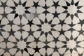 Marble inlay on facade of Akbar's Tomb. India Royalty Free Stock Photo