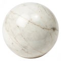 Marble isolated on transparent background Royalty Free Stock Photo