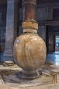 Marble Jars in Hagia Sophia Ayasofya at Istanbul, Turkey