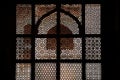 Marble lattice of the tomb. Fatehpur Sikri, India