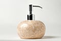 Marble liquid soap dispenser Royalty Free Stock Photo