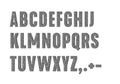 Marble modern Font, rock or stone style font face or Font type letter A to Z