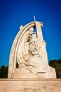 Marble monument The Coronation