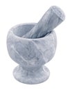 Marble mortar Royalty Free Stock Photo