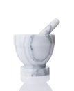 Marble Mortar And Pestle Royalty Free Stock Photo