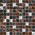 Marble mosaic decor bacground Royalty Free Stock Photo